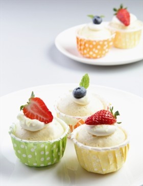 利口樂蘋果薄荷蒸蛋糕