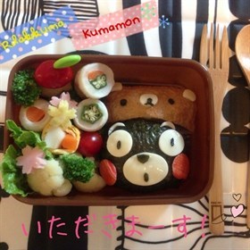 KUMAMON X RILAKKUMA 卡通便當