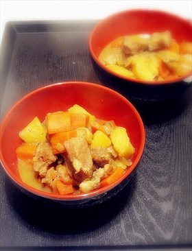 自創玫瑰豚肉煮