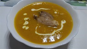 蟹肉南瓜忌廉湯